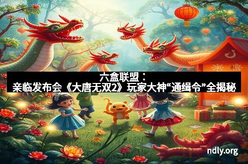六盒联盟：亲临发布会《大唐无双2》玩家大神“通缉令”全揭秘